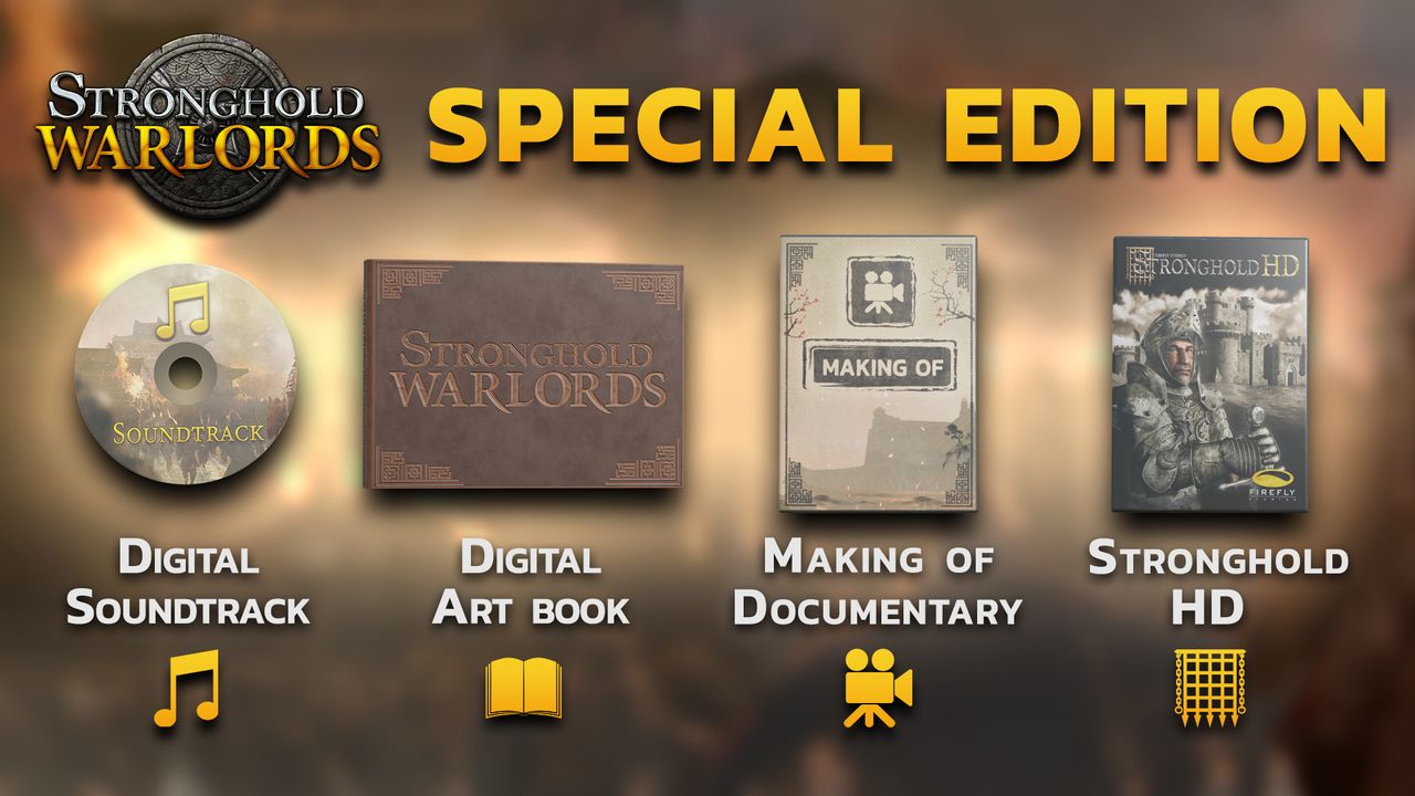Stronghold: Warlords Special (2021) Edition EU Steam CD Key 9.76$