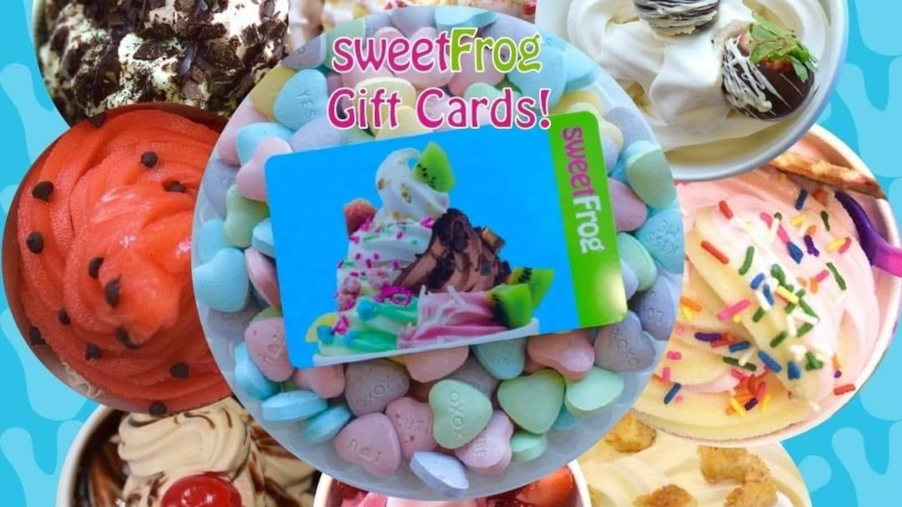SweetFrog Frozen Yogurt $5 Gift Card US 5.99$