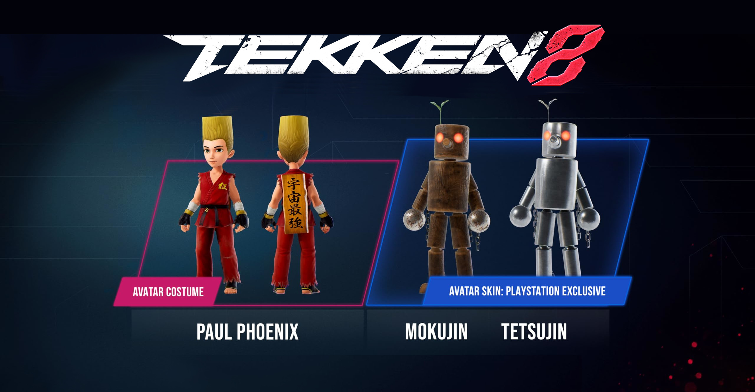 TEKKEN 8 - Pre-order Bonus: Paul Pheonix Set + Mokujin & Tetsujin Skins DLC EU PS5 CD Key 0.68$