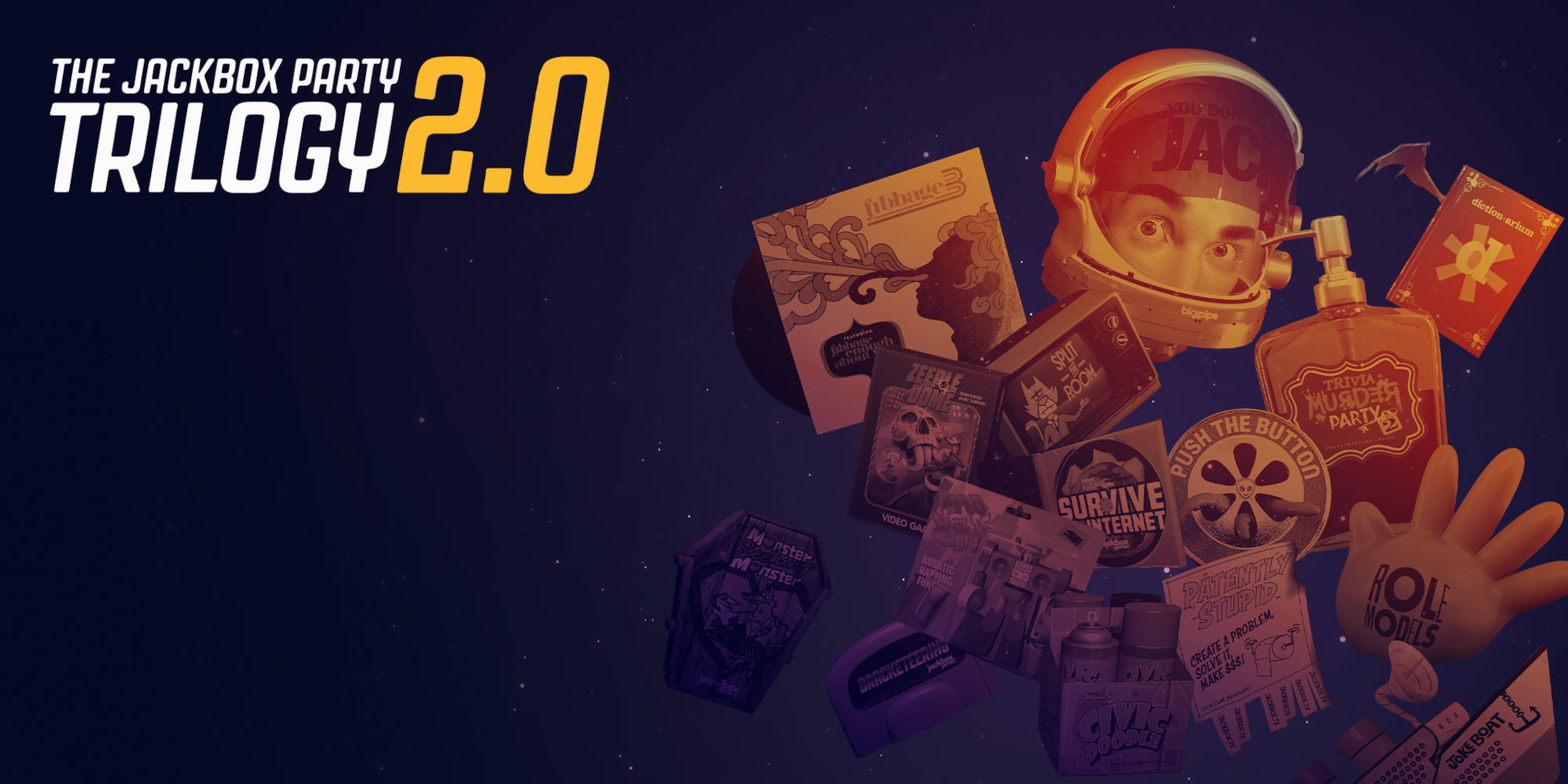 The Jackbox Party Pack Trilogy 2.0 Steam CD Key 47.83$