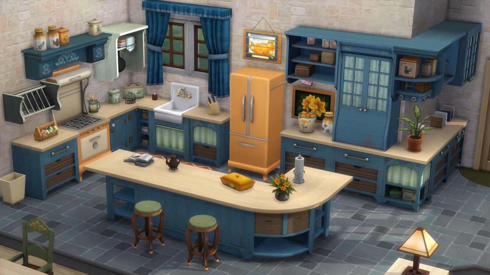 The Sims 4 - Country Kitchen Kit DLC Origin CD Key 7.59$