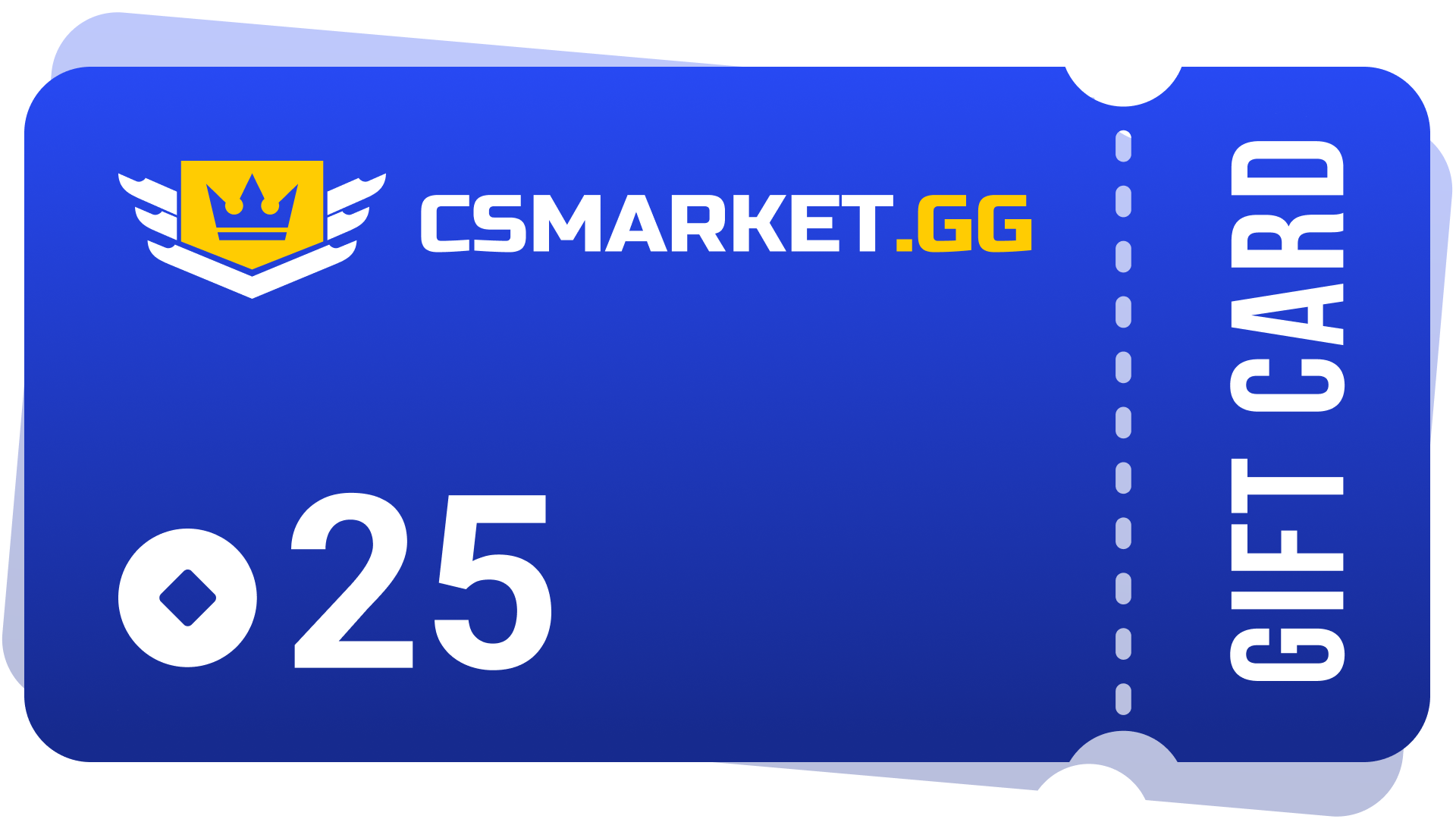 CSMARKET.GG 25 Gems Gift Card 17.16$