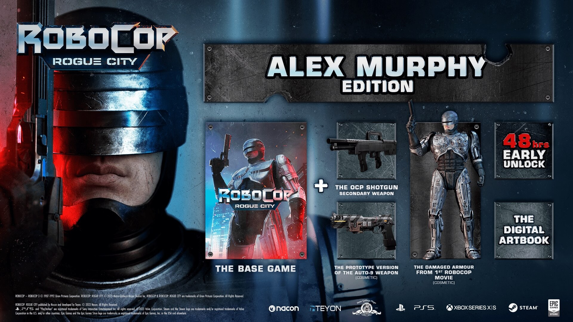 Robocop: Rogue City Alex Murphy Edition Steam CD Key 26.81$
