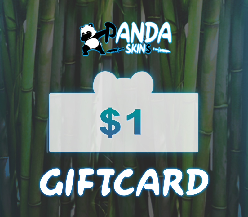PandaSkins $1 Gift Card 1.29$