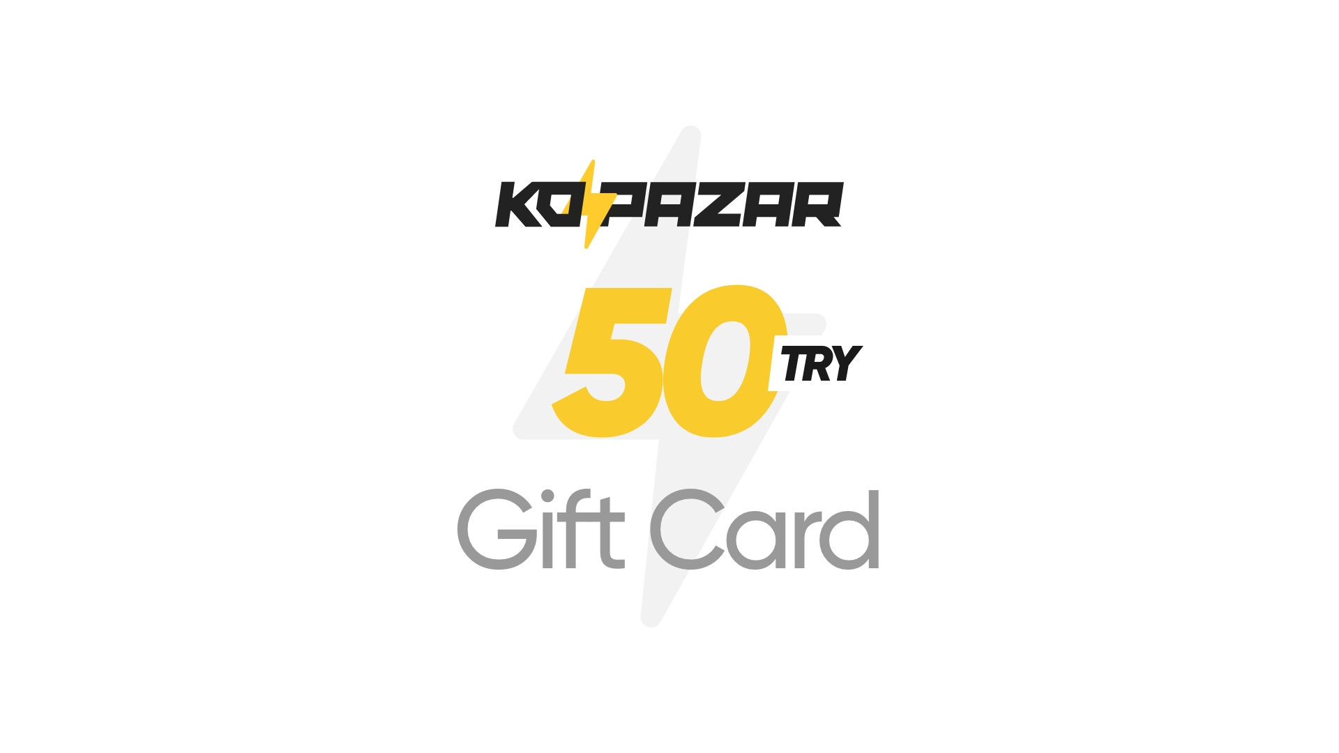 Kopazar 50 TRY Gift Card 2.09$