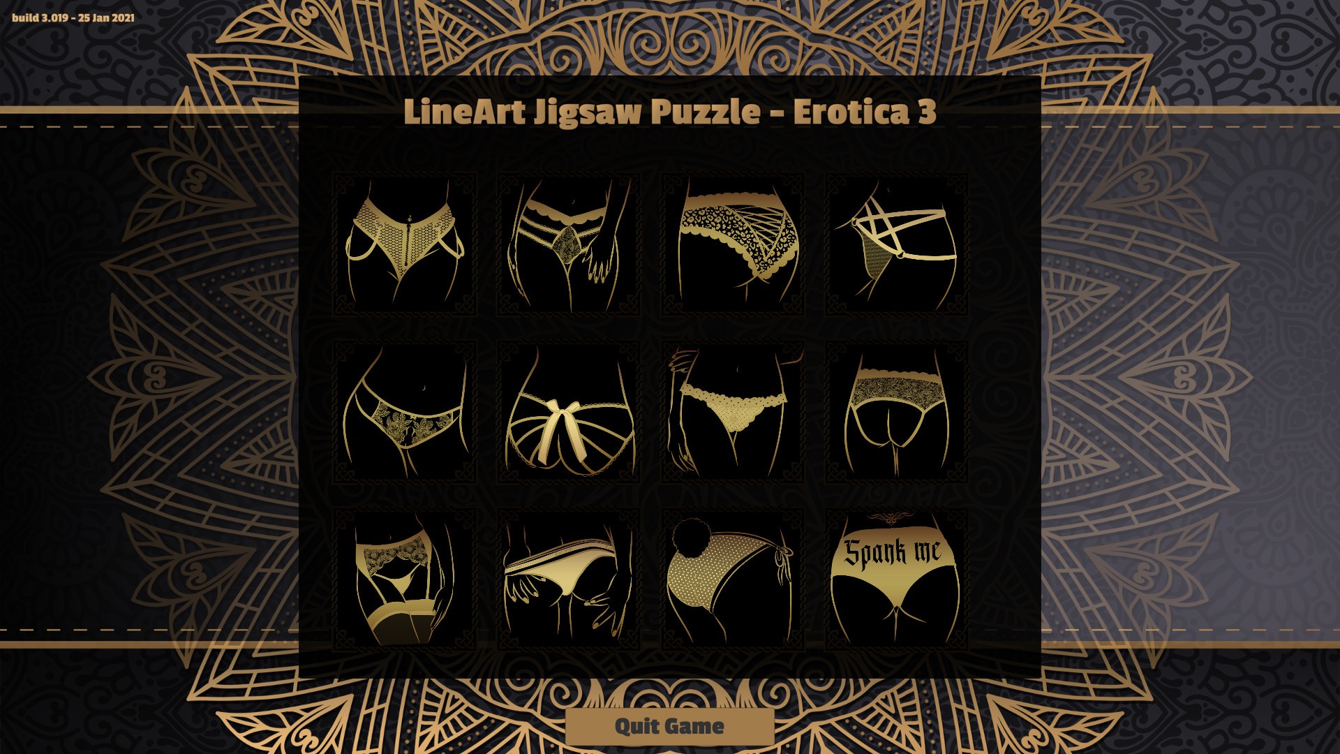LineArt Jigsaw Puzzle - Erotica 3 + ArtBook DLC Steam CD Key 0.25$