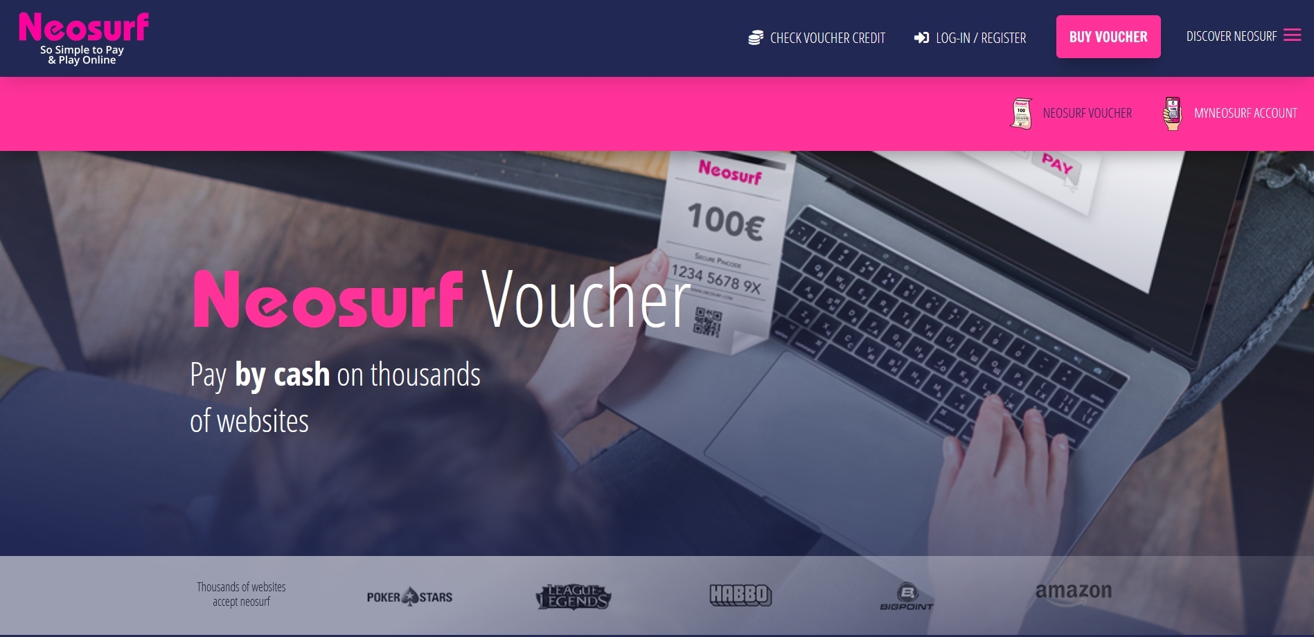 Neosurf €5 Gift Card BE 6.77$