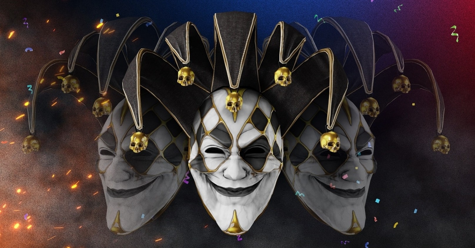 PAYDAY 2 - 10th Anniversary Jester Mask DLC Steam CD Key 1.44$