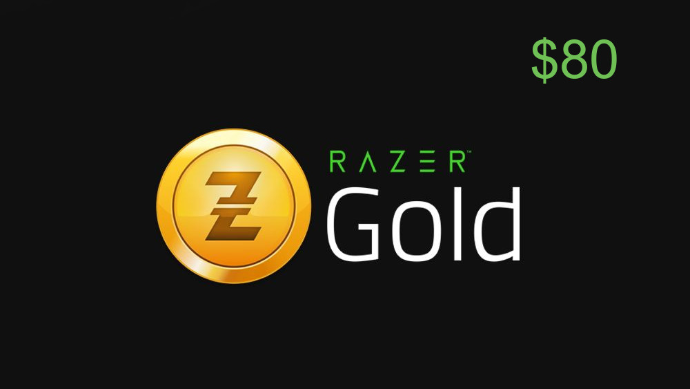 Razer Gold $80 US 87.63$