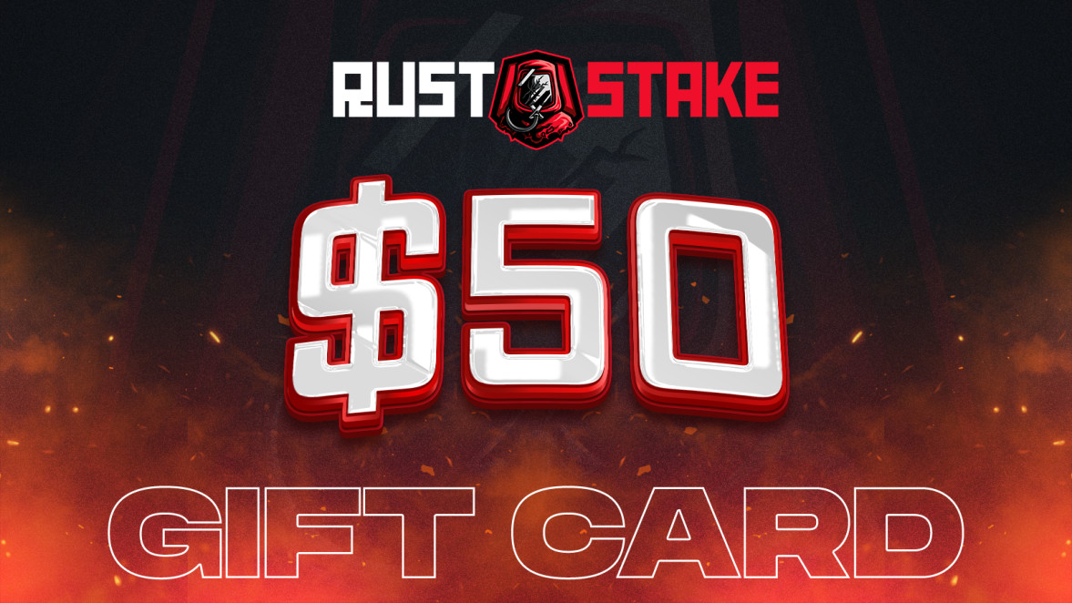 RustStake $50 Gift Card 55.44$