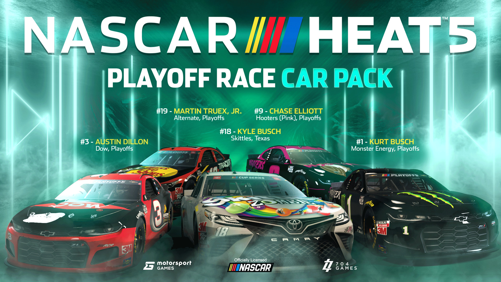 NASCAR Heat 5 - Playoff Pack DLC Steam CD Key 0.24$