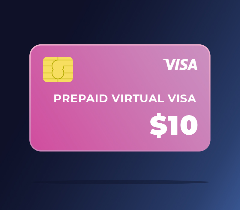 Prepaid Virtual VISA $10 12.92$