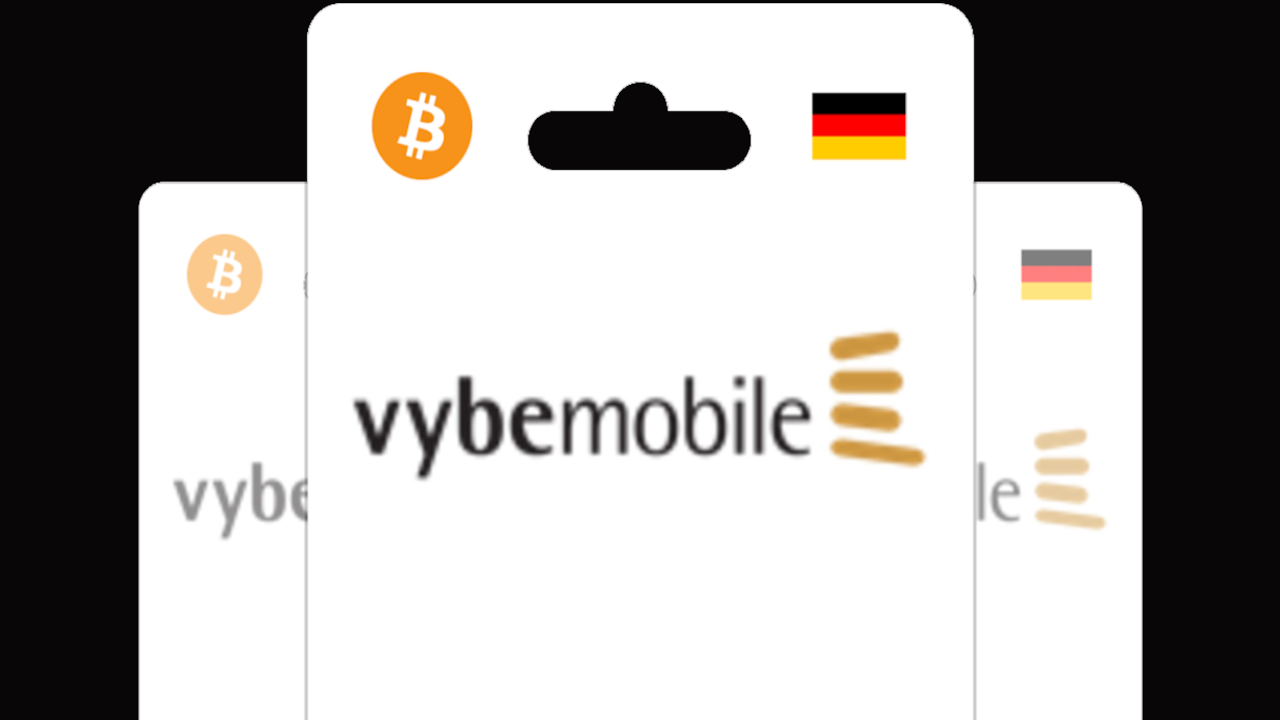 Vybe Mobile €15 Mobile Top-up DE 17.01$