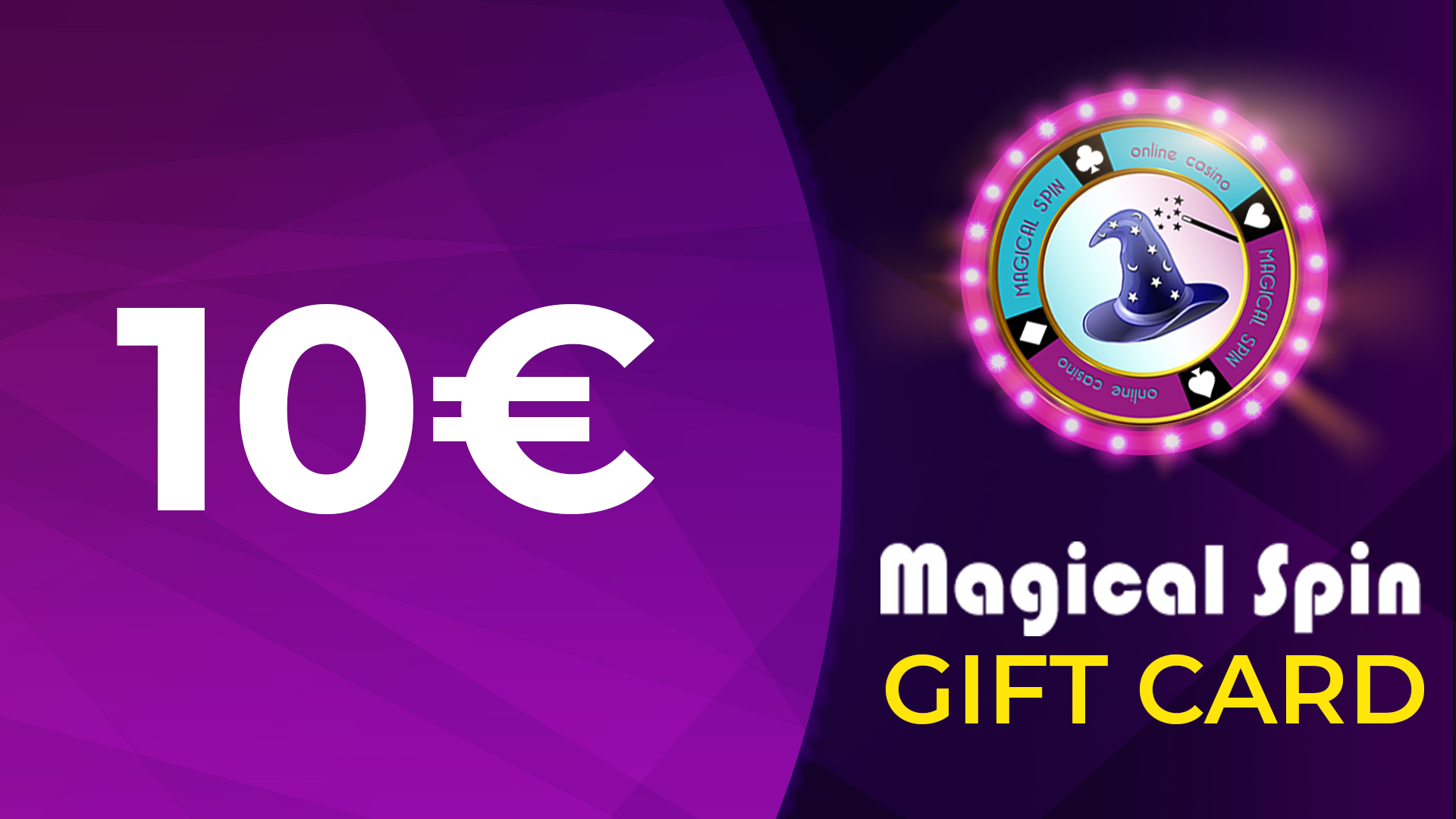 MagicalSpin - €10 Giftcard 10.99$