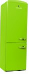 ROSENLEW RC312 POMELO GREEN Ledusskapis ledusskapis ar saldētavu pārskatīšana bestsellers