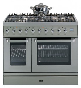 Photo Kitchen Stove ILVE TD-906L-VG Stainless-Steel, review