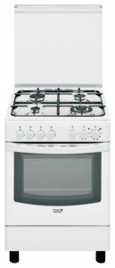 Photo Kitchen Stove Hotpoint-Ariston CX 65 SP1 (W) I, review