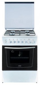 Photo Kitchen Stove NORD ПГ4-210-7А WH, review