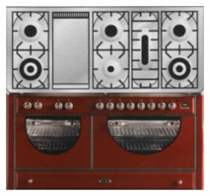 Photo Kitchen Stove ILVE MCA-150FD-VG Red, review