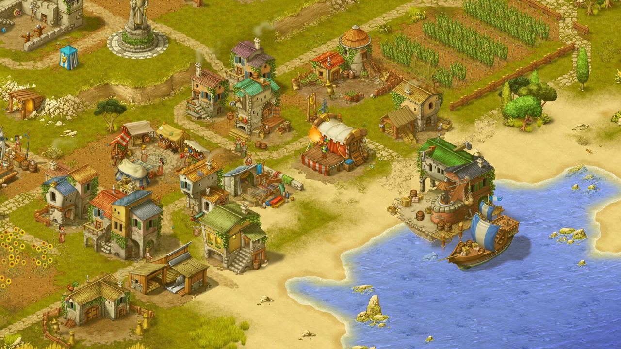 Townsmen - A Kingdom Rebuilt: The Seaside Empire DLC Steam CD Key 2.34$
