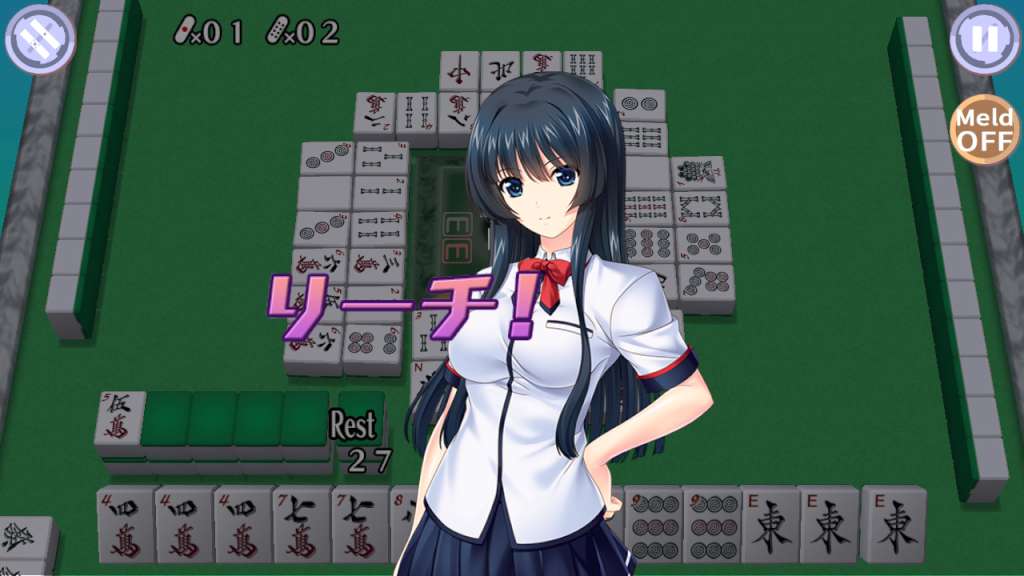 Mahjong Pretty Girls Battle: School Girls Edition Steam CD Key 2.09$
