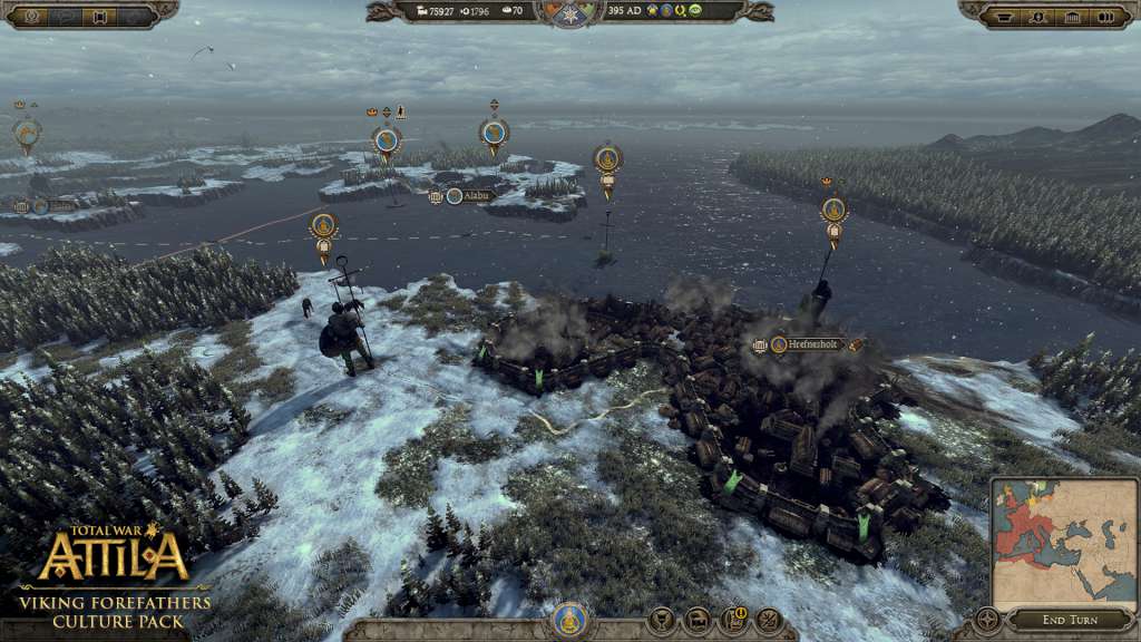 Total War: ATTILA - Viking Forefathers Culture Pack DLC Steam CD Key 4.5$