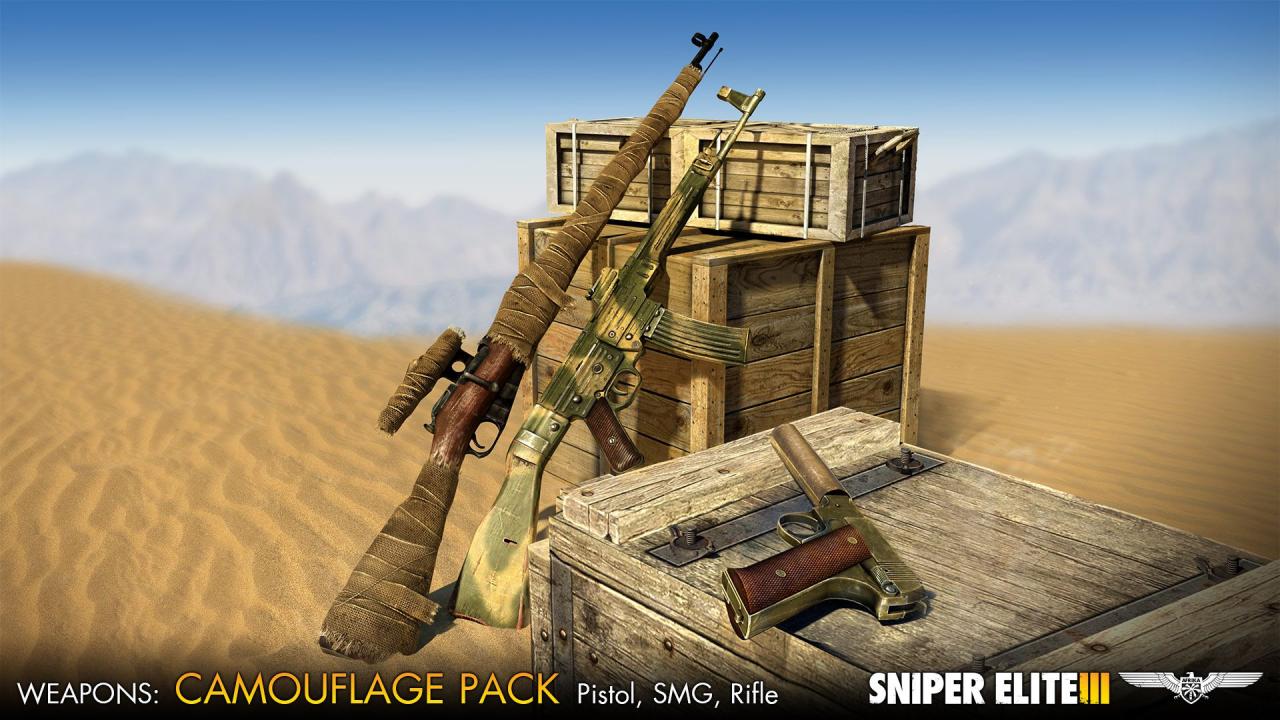 Sniper Elite III - Camouflage Weapons Pack DLC Steam CD Key 2.25$