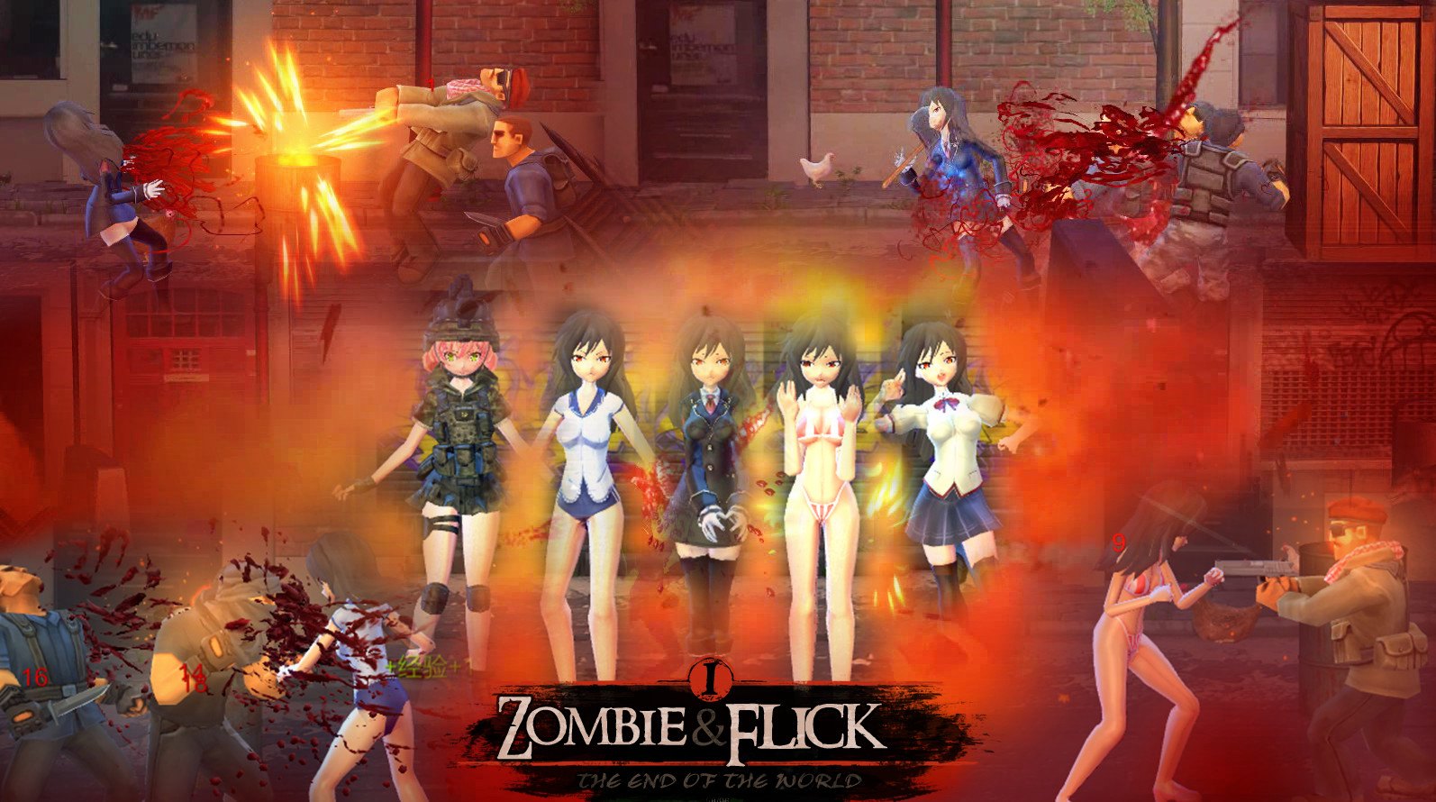 Zombie Flick | 僵尸快打 Steam CD Key 0.44$