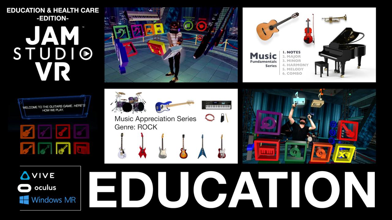 Jam Studio VR - Education & Health Care Edition Steam CD Key 22.59$