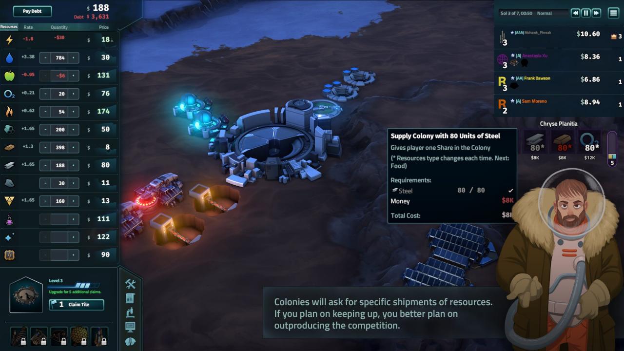 Offworld Trading Company - The Patron and the Patriot DLC Steam CD Key 4.27$
