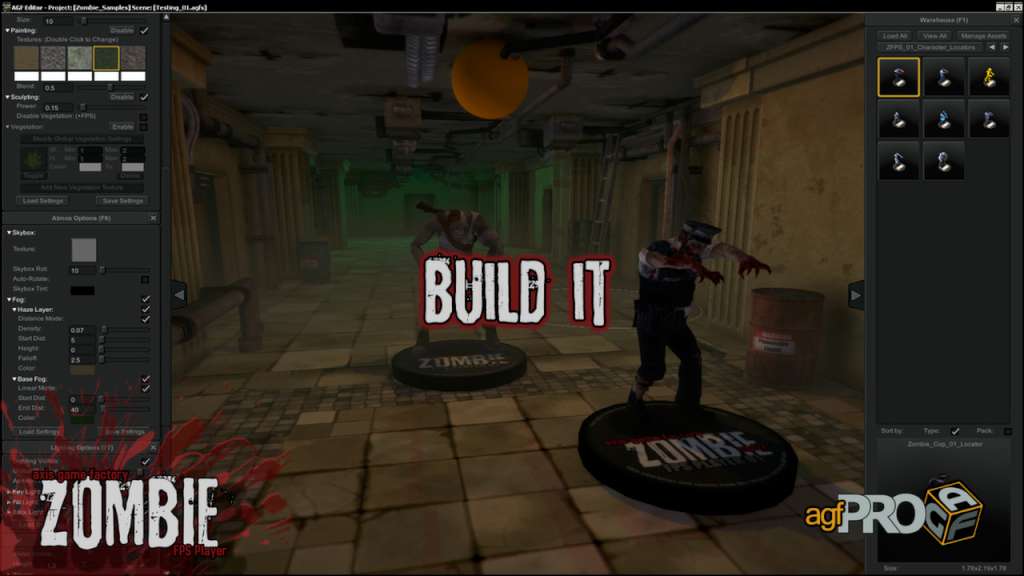 Axis Game Factory's AGFPRO Zombie FPS Player DLC Steam CD Key 0.33$