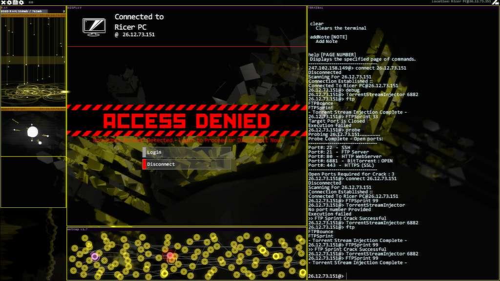 Hacknet - Labyrinths DLC Steam CD Key 4.51$