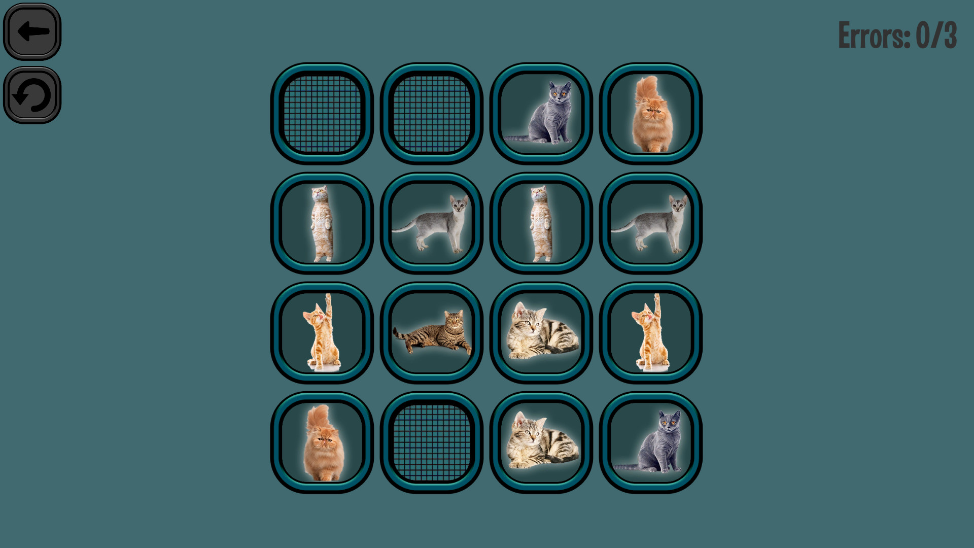Animals Memory: Cats Steam CD Key 0.37$