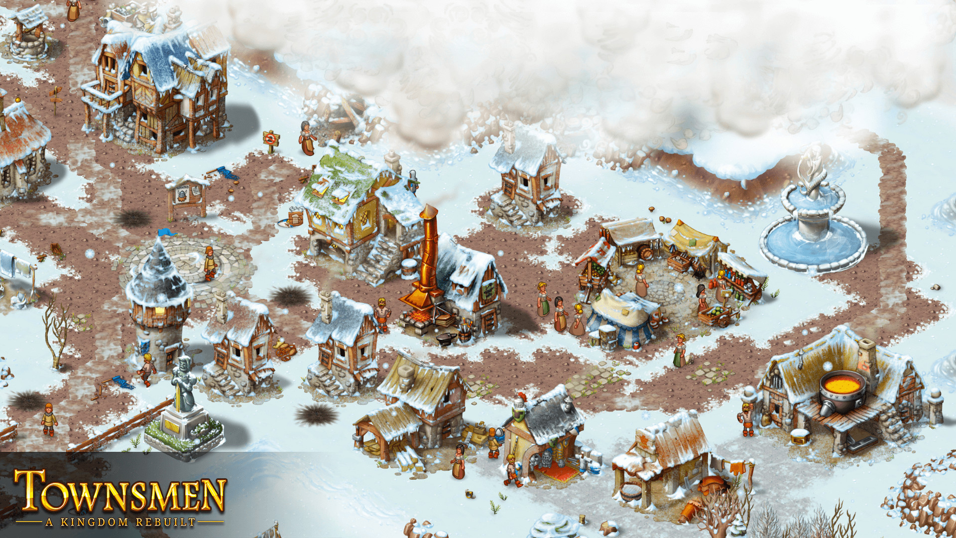 Townsmen - A Kingdom Rebuilt Complete Edition Steam CD Key 5.64$