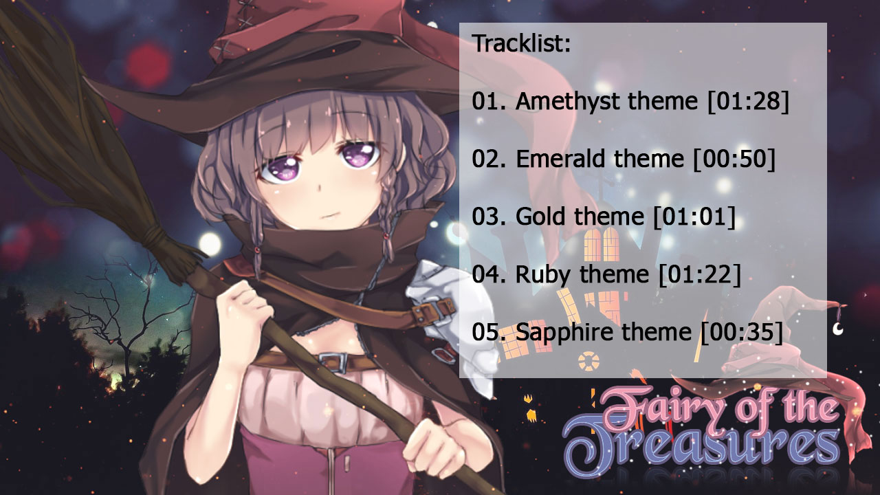 Fairy of the treasures - Soundtrack DLC Steam CD Key 0.55$