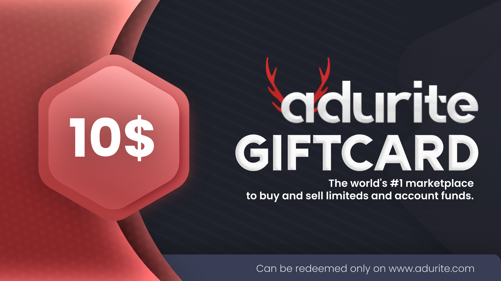 Adurite.com $10 Gift Card 14.25$