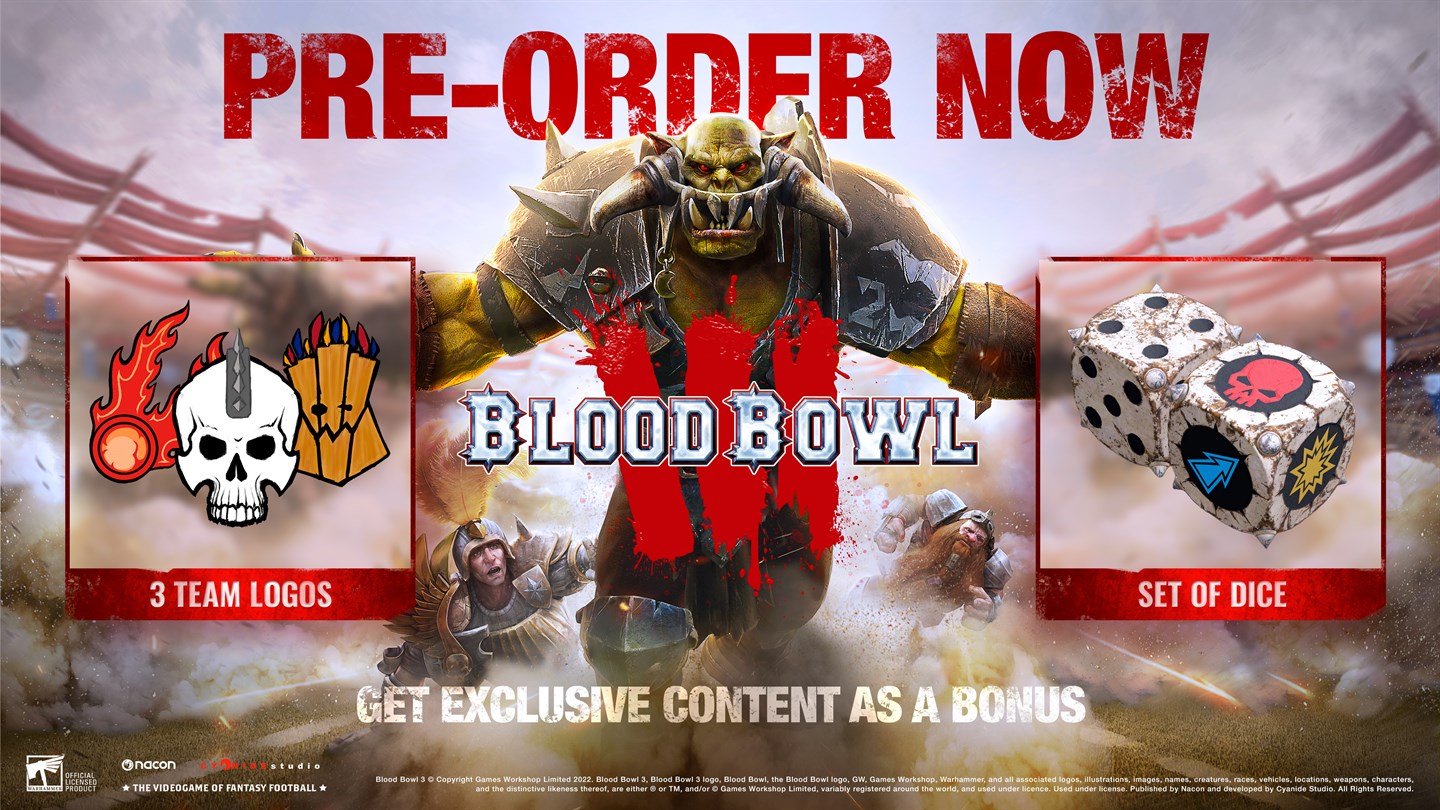 Blood Bowl 3 - Preorder Bonus EU Steam CD Key 1.34$