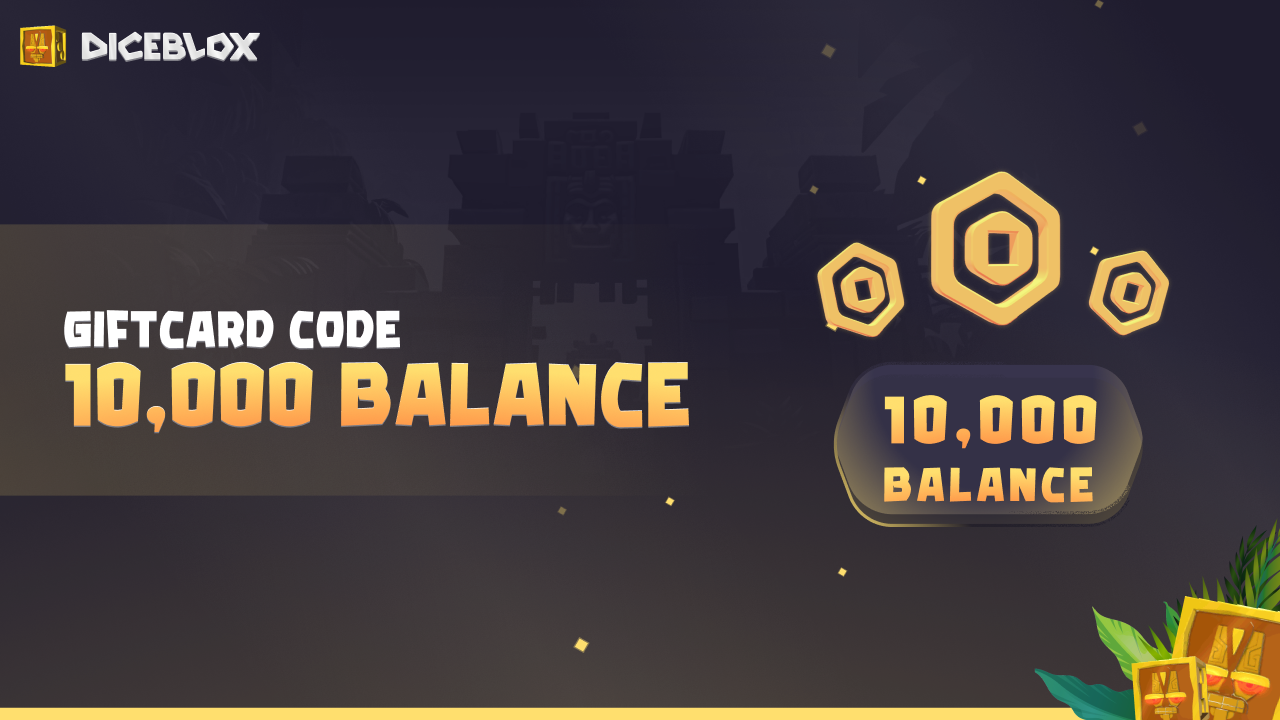 Diceblox 10.000 Balance Gift Card 30.64$