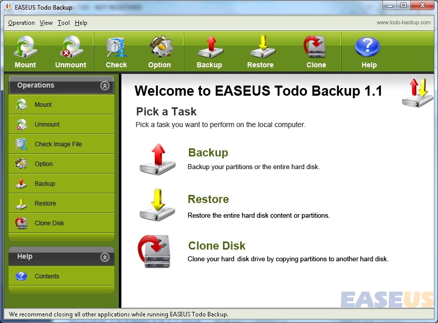 EaseUS ToDo Backup Home 10.0 (1PC) CD Key 33.89$