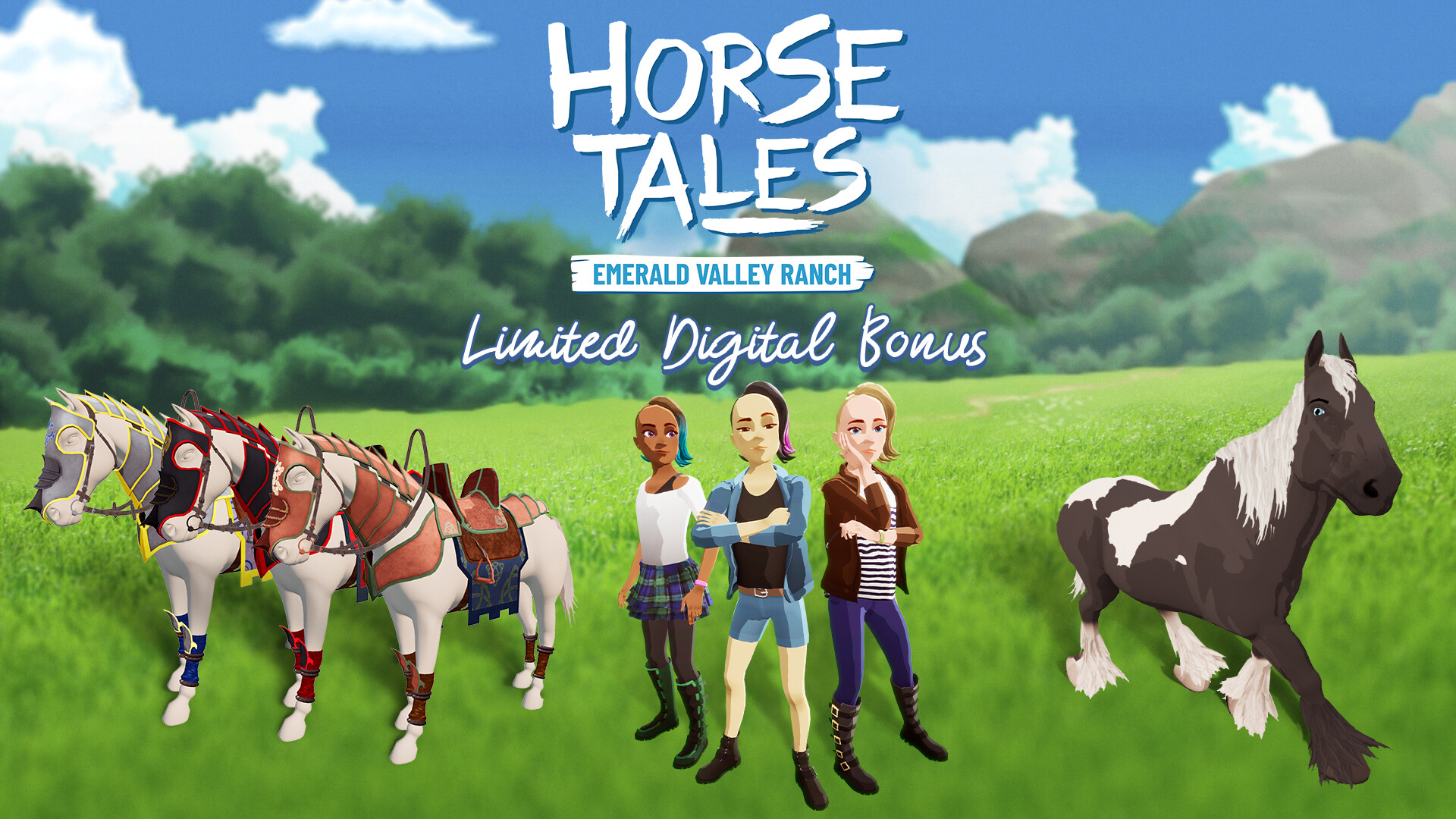 Horse Tales: Emerald Valley Ranch - Limited Digital Bonus DLC EU PS4 CD Key 3.38$
