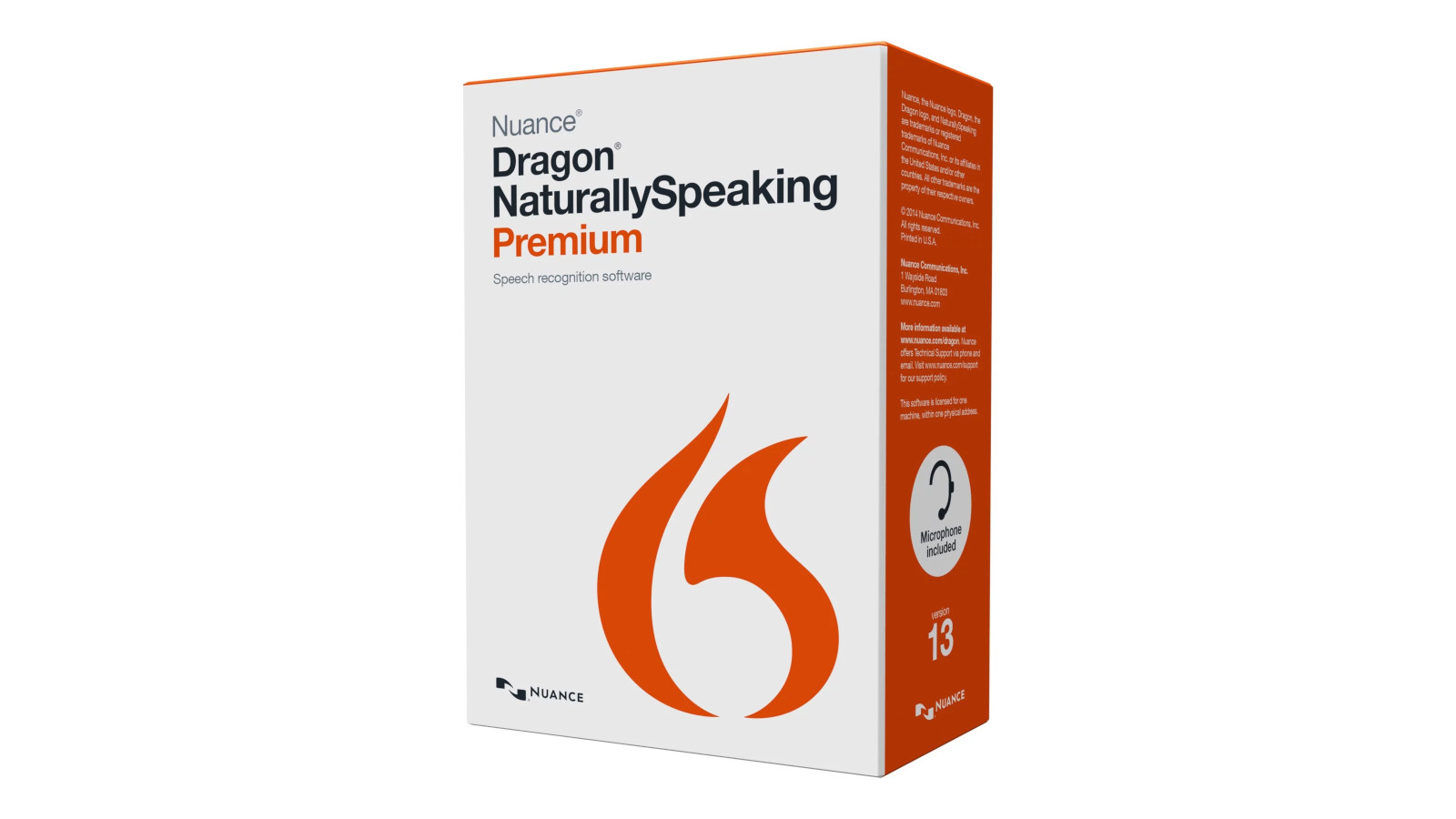 Nuance Dragon NaturallySpeaking Premium 13 Key (Lifetime / 1 PC) 13.73$