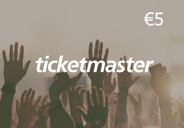 Ticketmaster €5 Gift Card DE 5.65$