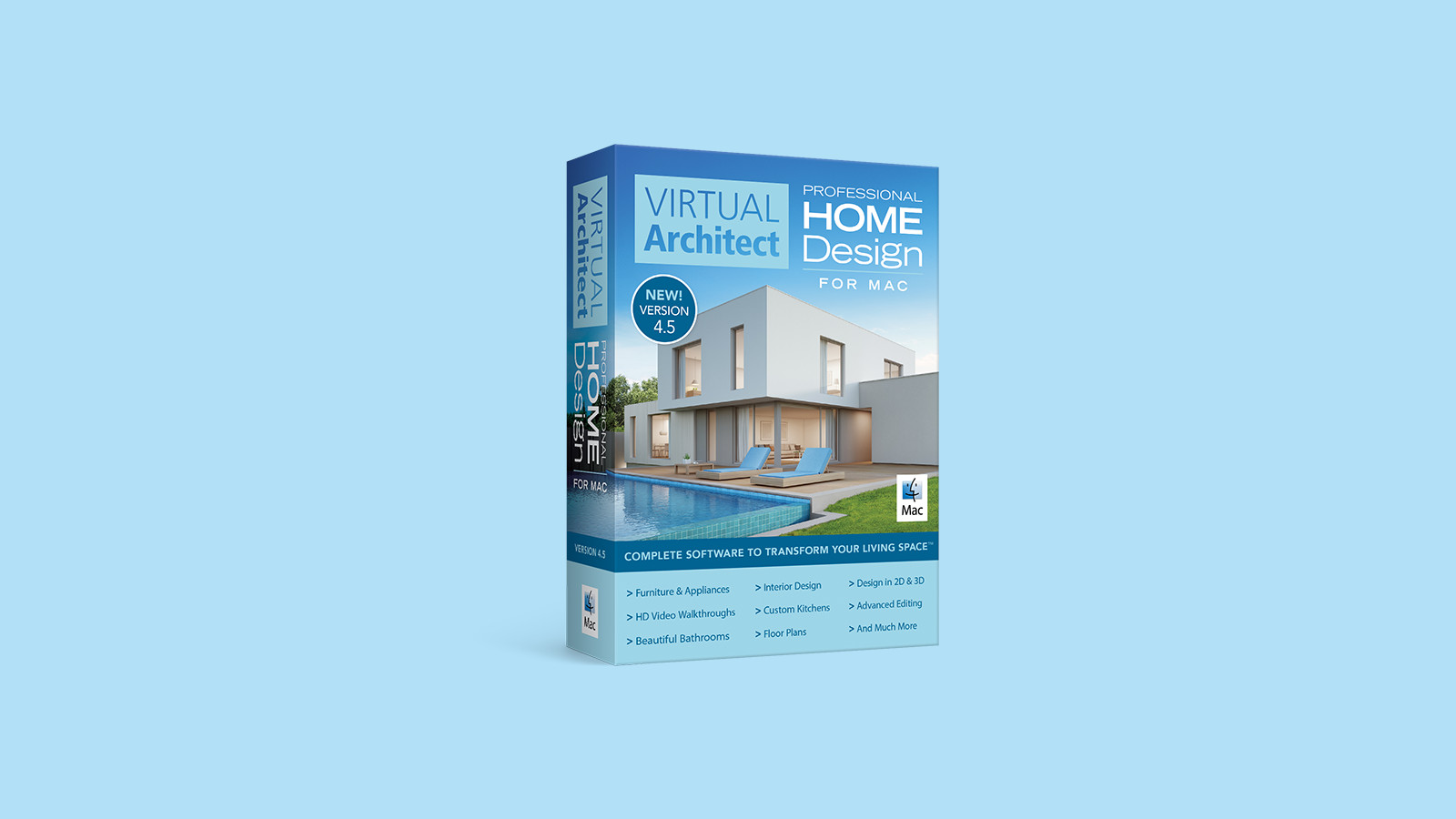 Virtual Architect Professional Home Design for Mac CD Key 64.8$