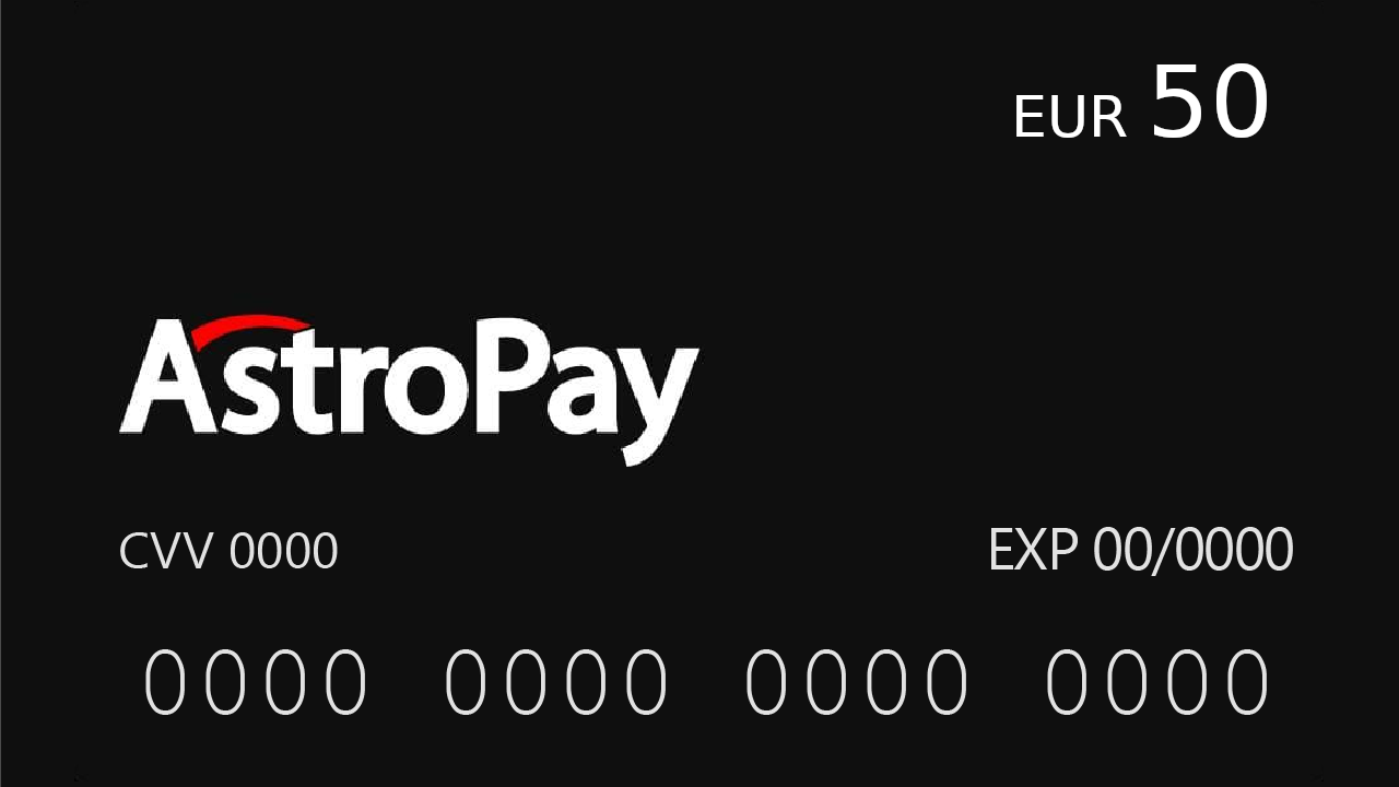 Astropay Card €50 EU 64$